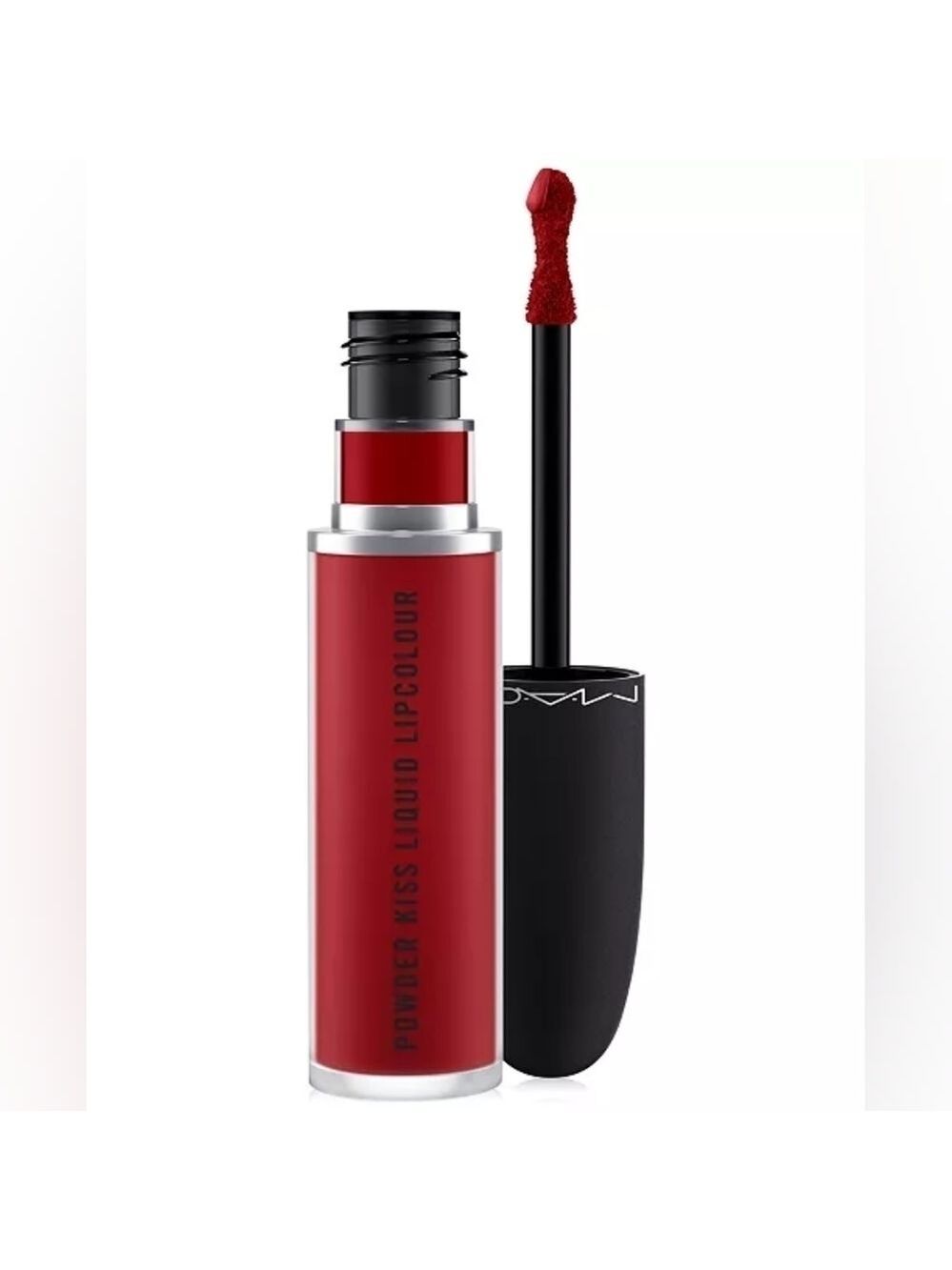RETIRED MAC Fashion, Sweetie 995, Powder Kiss Liquid Lipcolour – Berry Red - Picture 6 of 10